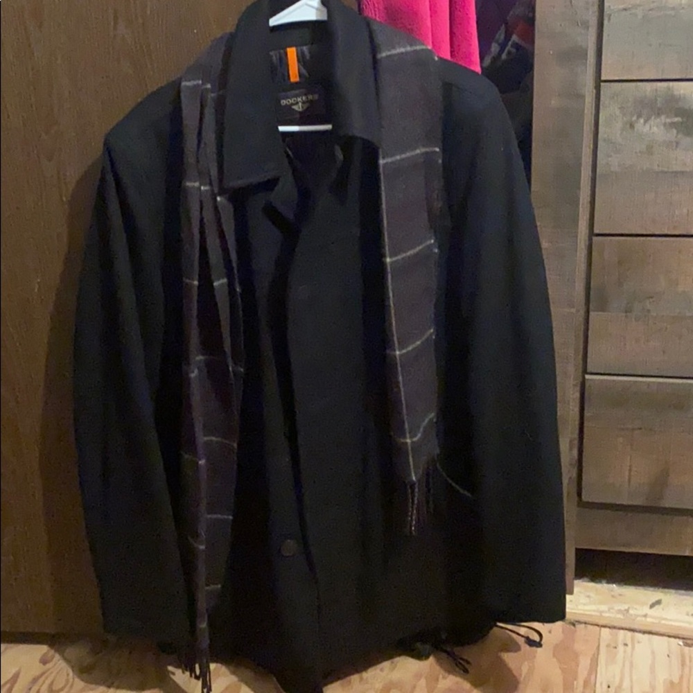 Dockers wool pea coat